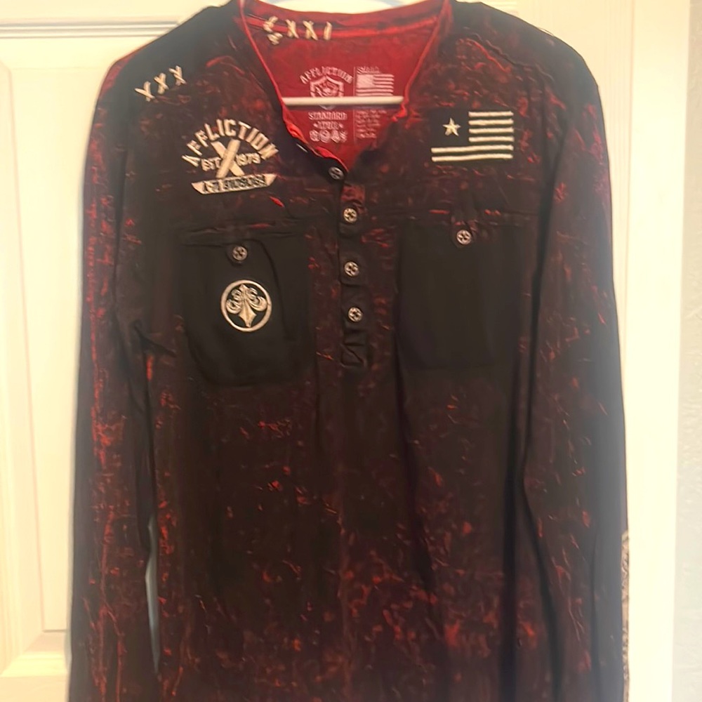 Long sleeve  tee perfect condition both sides graphics